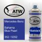 Preview: Mercedes-Benz, Bahama Blue Pearl, 352 / 5352: 400ml Sprühdose, von ATW Autoteile West.